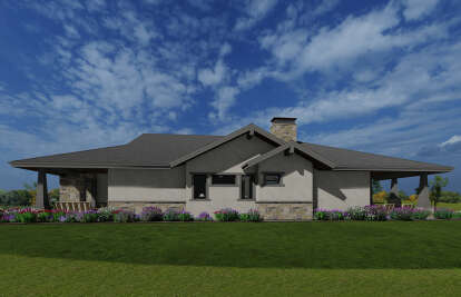 Craftsman House Plan #425-00053 Elevation Photo