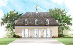 Barn House Plan #7922-00250 Elevation Photo