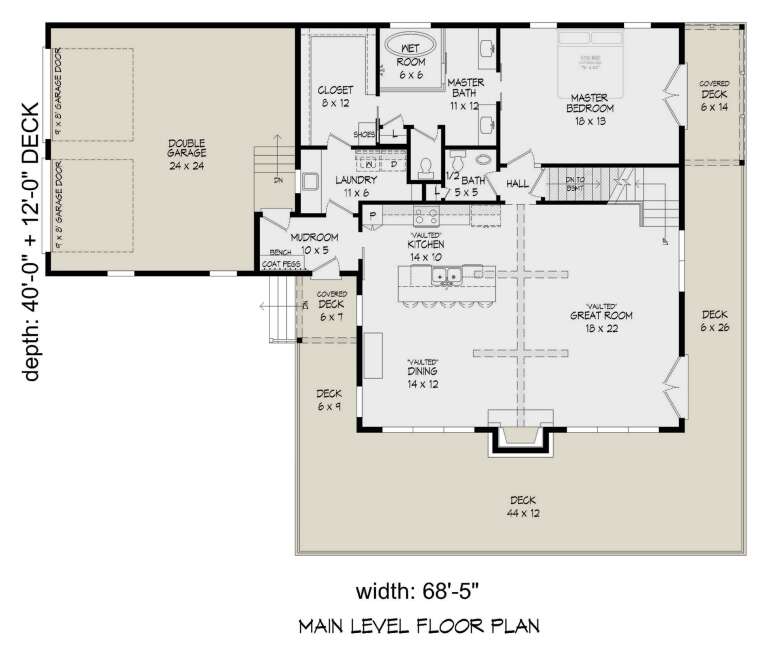 House Plan House Plan #29395 Drawing 1