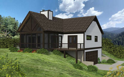 Mountain House Plan #940-00806 Elevation Photo