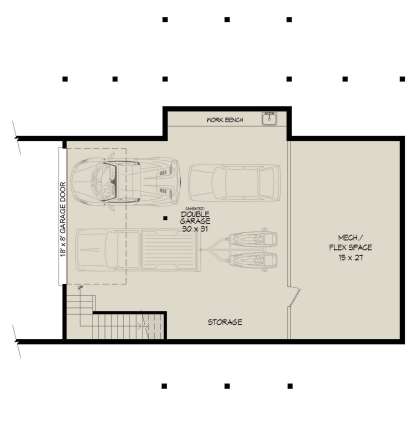 Basement for House Plan #940-00806
