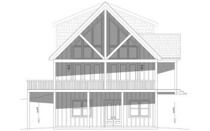 Mountain House Plan #940-00807 Elevation Photo