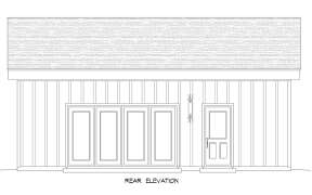 Modern House Plan #940-00808 Elevation Photo
