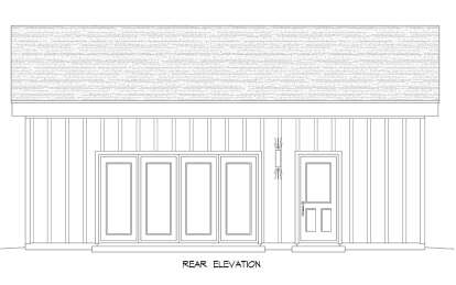 Modern House Plan #940-00808 Elevation Photo