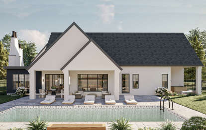 European House Plan #963-00805 Elevation Photo
