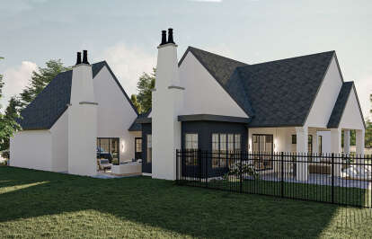 European House Plan #963-00805 Elevation Photo