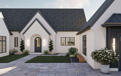 European House Plan #963-00805 Elevation Photo