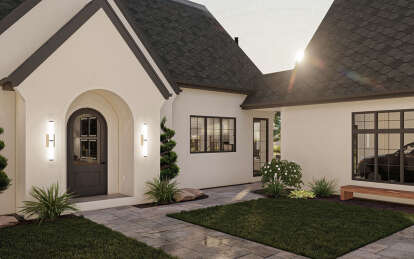 European House Plan #963-00805 Elevation Photo