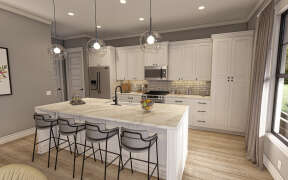 Barn House Plan #009-00362 Additional Photo