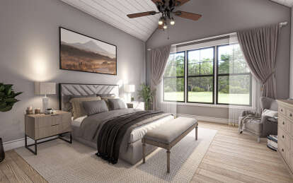 Barn House Plan #009-00362 Additional Photo