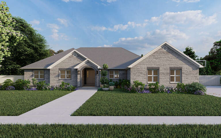 House Plan House Plan #29401 Front Elevation 
