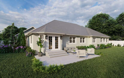 Traditional House Plan #2802-00227 Elevation Photo