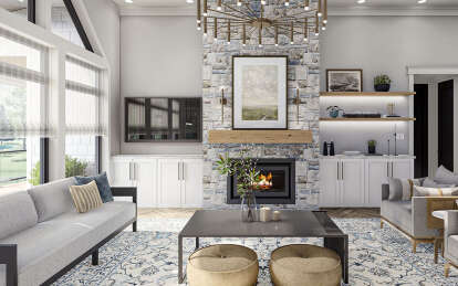Lake Front House Plan #963-00806 Additional Photo