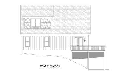 Mountain House Plan #940-00809 Elevation Photo