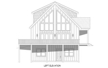 Mountain House Plan #940-00809 Elevation Photo