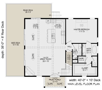 House Plan House Plan #29404 Drawing 1