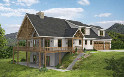 Mountain House Plan #940-00810 Elevation Photo