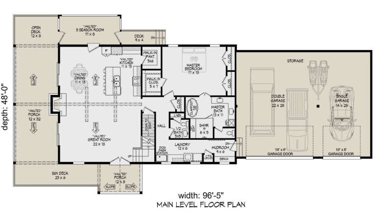 House Plan House Plan #29405 Drawing 1