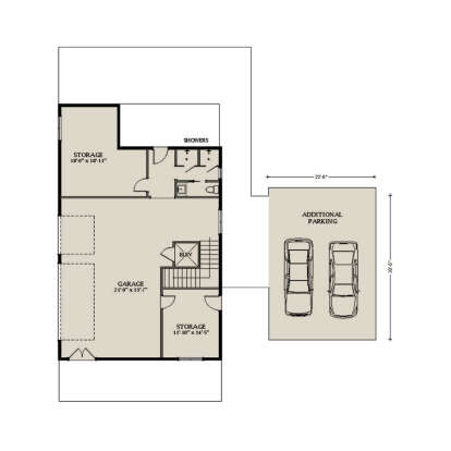 First Floor for House Plan #6849-00142