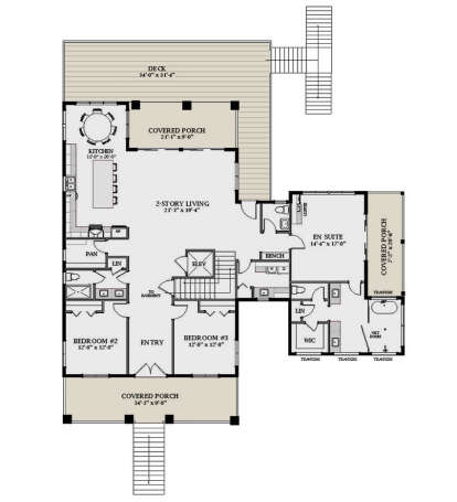 Main Floor for House Plan #6849-00142