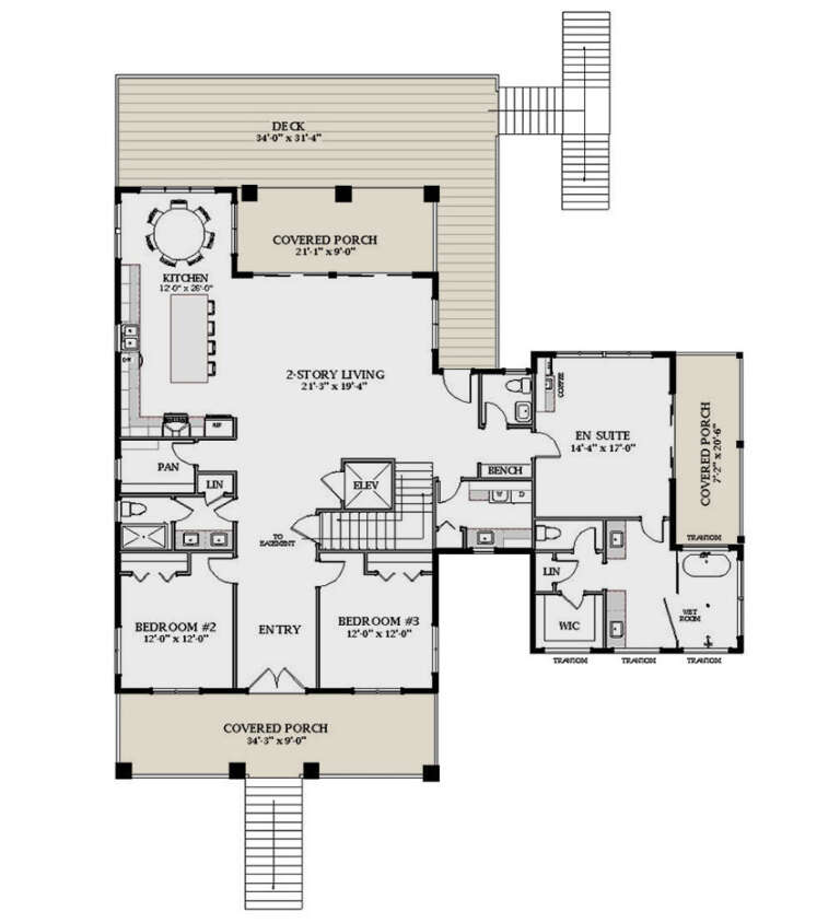 House Plan House Plan #29406 Drawing 2