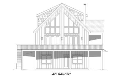 Mountain House Plan #940-00813 Elevation Photo