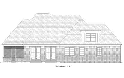 Traditional House Plan #940-00814 Elevation Photo
