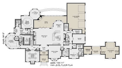 Main Floor  for House Plan #940-00815