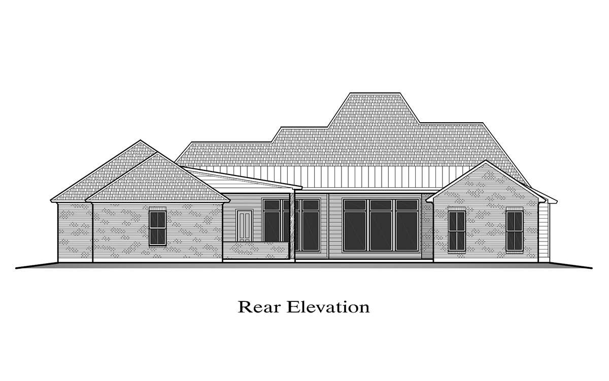 French Country House Plan #7516-00077 Elevation Photo