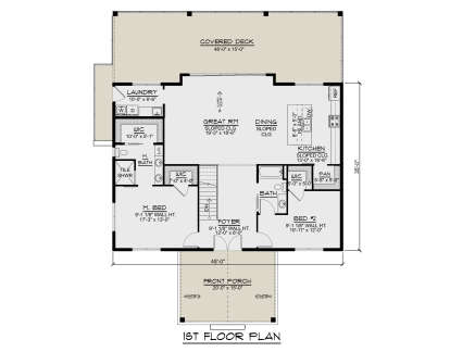 Main Floor  for House Plan #5032-00248