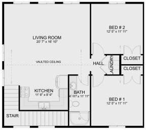 Second Floor for House Plan #2802-00229