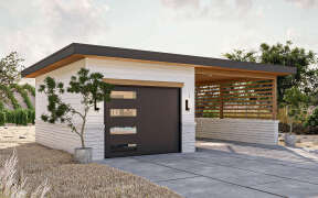 Modern House Plan #963-00807 Elevation Photo
