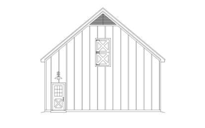 Barn House Plan #940-00816 Elevation Photo