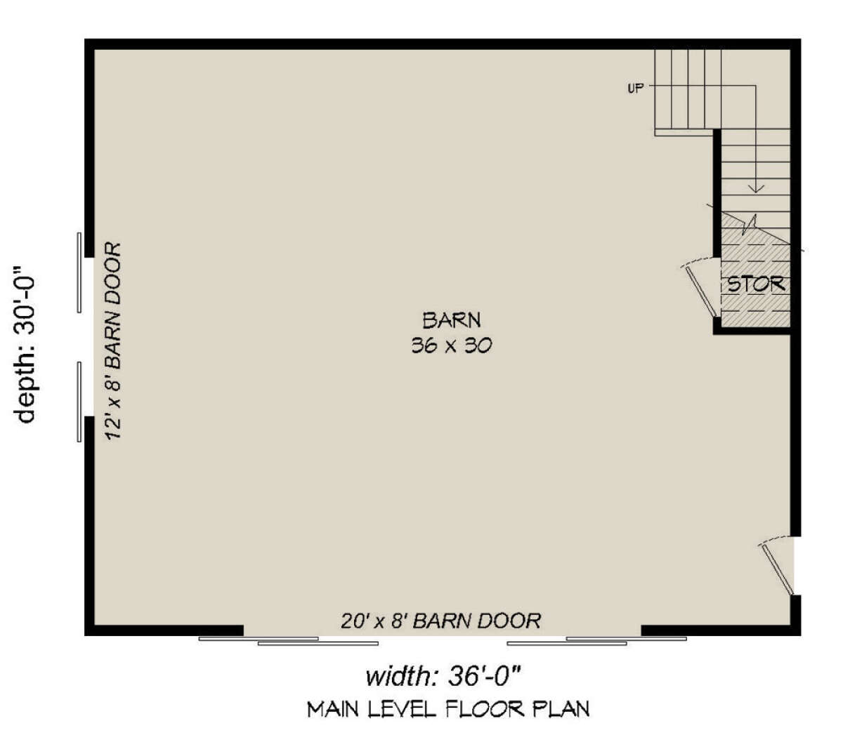 Garage Floor for House Plan #940-00816
