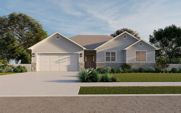 Traditional House Plan #2802-00231 Elevation Photo