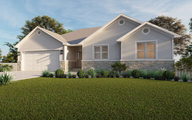 Traditional House Plan #2802-00231 Elevation Photo