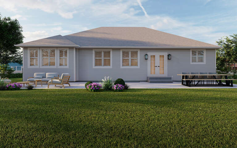 Traditional House Plan #2802-00231 Elevation Photo