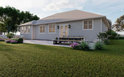 Traditional House Plan #2802-00231 Elevation Photo