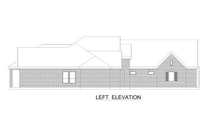 French Country House Plan #5445-00510 Elevation Photo