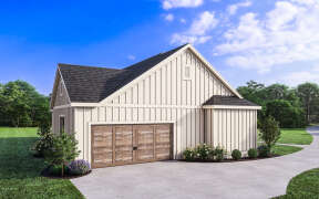 Modern Farmhouse House Plan #009-00363 Elevation Photo