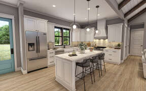 Modern Farmhouse House Plan #009-00363 Additional Photo