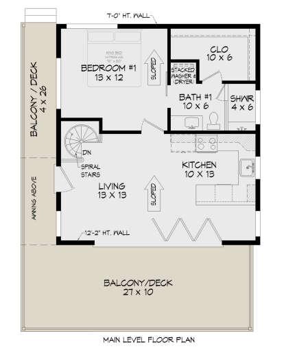 Main Floor  for House Plan #940-00817