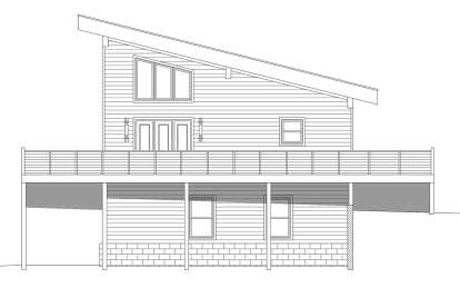 Modern House Plan #940-00818 Elevation Photo
