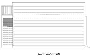 Lake Front House Plan #940-00819 Elevation Photo
