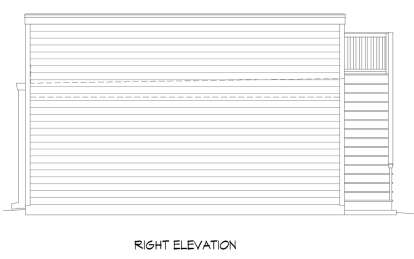 Lake Front House Plan #940-00819 Elevation Photo