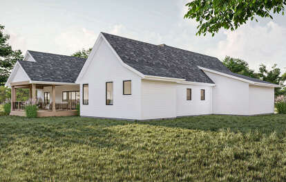 Modern Farmhouse House Plan #963-00808 Elevation Photo