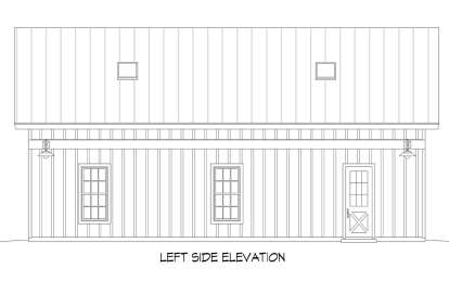 Barn House Plan #940-00820 Elevation Photo