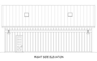 Barn House Plan #940-00820 Elevation Photo