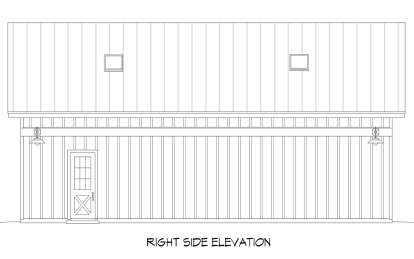 Barn House Plan #940-00820 Elevation Photo