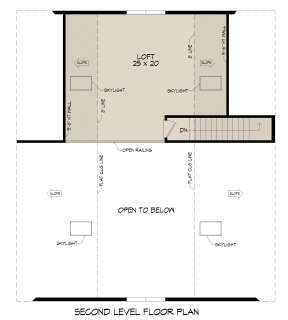 Second Floor for House Plan #940-00820